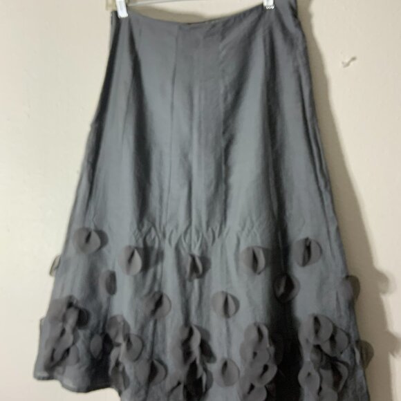 Blue Illusion, Sz S, women suit (light jacket & skirt), gray - Picture 3 of 9